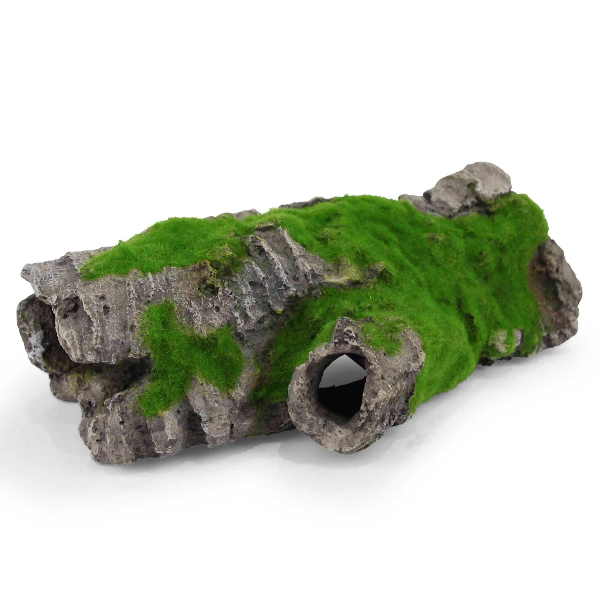 Hidey-hole Log With Moss – Medium