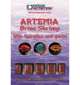 Artemia with Spirulina and Garlic