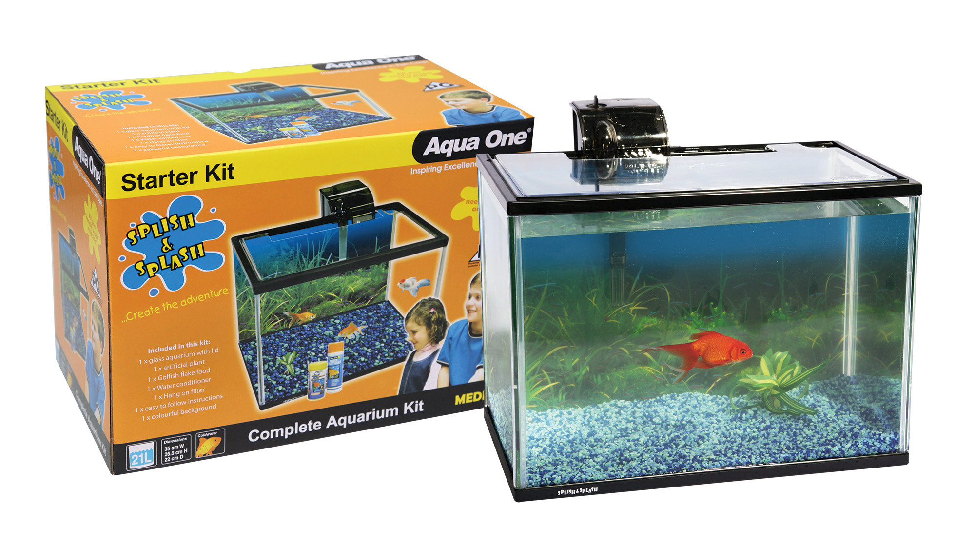 Aqua One Splish & Splash Starter Kit Med